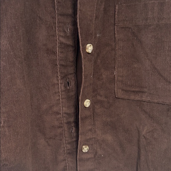Old Navy Brown Corduroy Button-Up Jacket - Picture 3 of 8